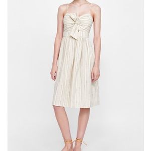 Zara Striped Dress with Knot